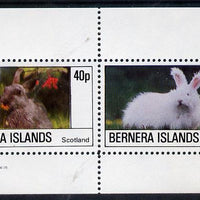 Bernera 1982 Rabbits perf,set of 2 values (40p & 60p) unmounted mint