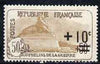 France 1926-27 War Ophans' Fund 50c + 10c,brown mounted mint SG451