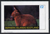Bernera 1982 Rabbits imperf deluxe sheet (£2 value) unmounted mint