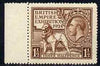 Great Britain,1924 KG5 Wembley Exhibition 1.5d brown unmounted mint, SG431