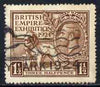 Great Britain 1924 KG5 Wembley Exhibition 1.5d brown fine used with Wembly postmark, SG431