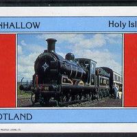 Eynhallow 1982 Steam Locos #07 imperf deluxe sheet (£2 value) unmounted mint