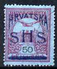 Yugoslavia - Croatia 1918 Turil 50f with Hrvatska SHS opt fine cds used SG 54