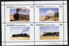 Eynhallow 1981 Steam Locos #01 perf,set of 4 values unmounted mint