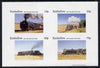 Eynhallow 1981 Steam Locos #01 imperf,set of 4 values unmounted mint