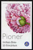Sweden 2001 Peonies 50k booklet complete, SG SB556