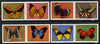 Ajman 1971 Butterflies set of 8 unmounted mint (Mi 747-54)