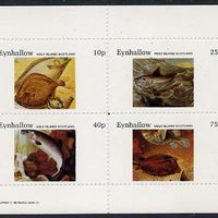 Eynhallow 1982 Fish #04 perf,set of 4 values (10p to 75p) unmounted mint
