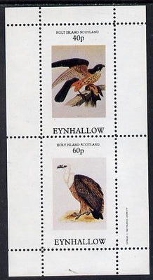 Eynhallow 1982 Birds of Prey #03 perf,set of 2 values (40p & 60p) unmounted mint