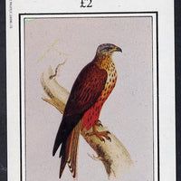 Eynhallow 1982 Birds of Prey #03 imperf deluxe sheet (£2 value) unmounted mint