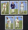 Guernsey - Alderney 1997 Anniversary of Cricket in Alderney perf set of 5 unmounted mint SG A96-100