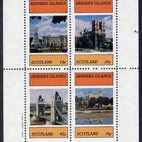 Bernera 1982 London Landmarks perf,set of 4 values (10p to 75p) unmounted mint