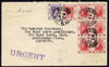 Hong Kong 1939 commercial cover to Edinburgh marked Urgent