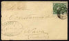 Mexico 1886 neat cover to Nava