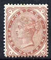 Great Britain 1880-81 QV 1.5d venetian red very fine lightly mounted mint, SG167
