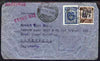Colombia 1933 Air Mail cover to UK bearing 60c & 8c adhesives, a little wrinkled but still attractive