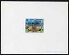 French Polynesia 1978 Coral (1st series) 26f deluxe die proof in isued colours on glazed card, as SG274