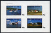Staffa 1982 Sea Planes imperf,set of 4 values (10p to 75p) unmounted mint