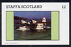 Staffa 1982 Sea Planes imperf deluxe sheet (£2 value) unmounted mint