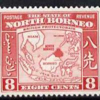 North Borneo 1939 Eastern Archipelago 8c (from def set) lightly mounted mint, SG 308