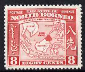 North Borneo 1939 Eastern Archipelago 8c (from def set) lightly mounted mint, SG 308