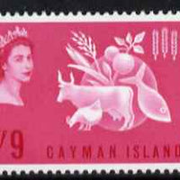 Cayman Islands 1963 Freedom From Hunger 1s9d unmounted mint, SG 180