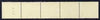 Germany - West 1973 experimental coil strip of 5 blank gummed labels with number on back of one, unmounted mint