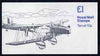 Great Britain 1979-81 Military Aircraft #3 (Hawker Fury & HP Heyford) £1.00 folded booklet with cyl number in margin at left SG FH3A