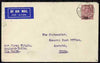 Great Britain 1931 First Flight cover to INDIA via Haifa