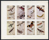 Oman 1972 Moths (Sharpwinged Hawk Moth etc) imperf,set of 8 values (1b to 20b) unmounted mint