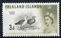 Falkland Islands 1960-66 Upland Goose 3d from def set unmounted mint, SG 197