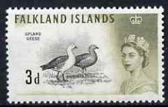 Falkland Islands 1960-66 Upland Goose 3d from def set unmounted mint, SG 197