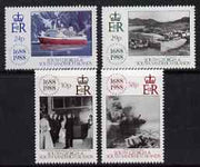 South Georgia & the South Sandwich Islands 1988 300th Anniversary of Lloyd's of London perf set of 4 unmounted mint, SG 183-86