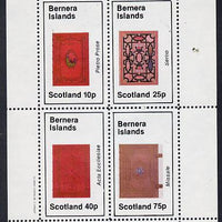 Bernera 1982 Ornate Book Covers #3 perf set of 4 (10p to 75p)