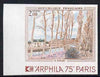 France 1975 Arphila 1975 Stamp Exhibition - Franch Art 2f (Loing Canal by Sisley) imperf unmounted mint, as SG 2035 (Yv 1812)