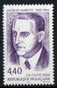 France 1996 12th Death Anniversary of Jacques Marette (journalist & politician) unmounted mint, SG 3340
