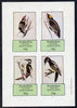 Eynhallow 1981 Woodpeckers imperf set of 4 values (10p to 75p) unmounted mint