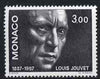 Monaco 1987 Birth Centenary of Louis Jouvet (actor) unmounted mint, SG 1843