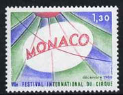 Monaco 1980 Seventh International Circus Festival unmounted mint, SG 1463
