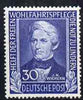 Germany - West 1949 Refugees Relief Fund 30pf+15pf Wichern unmounted mint SG 1042