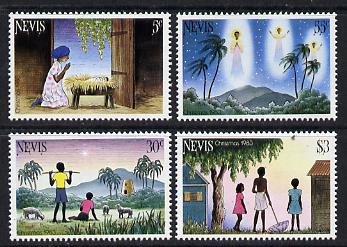 Nevis 1983 Christmas set of 4 unmounted mint (SG 127-30)