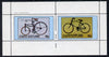 Staffa 1982 Bicycles (BSA Safety & Military Cycle) perf,set of 2 values (40p & 60p) unmounted mint