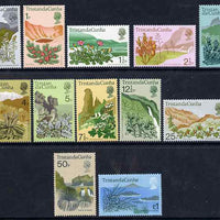 Tristan da Cunha 1972 Flowering Plants definitive set of 12 complete unmounted mint SG 158-69