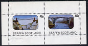 Staffa 1982 Bridges (Clifton & Iron Bridge) perf,set of 2 values (40p & 60p) unmounted mint