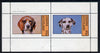 Staffa 1982 Dogs (Dalmation etc) perf,set of 2 values (40p & 60p) unmounted mint