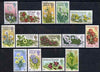 Falkland Islands 1968 Flower Defs complete 1/2d to £1 fine cds used, SG 232-45