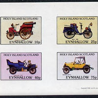 Eynhallow 1981 Vintage Cars #2 (Pannard, Benz, Cadillac & Morris) imperf,set of 4 values (10p to 75p) unmounted mint
