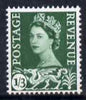 Great Britain Regionals - Wales 1958-67 Wilding 1s3d green wmk Crowns unmounted mint SG W5