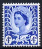 Great Britain Regionals - Wales 1967-69 Wilding 4d ultramarine no wmk unmounted mint SG W8