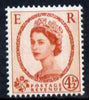 Great Britain 1960-67 Wilding 4.5d chestnut Crowns phos unmounted mint SG 616b